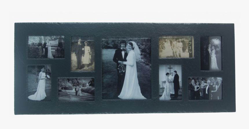 Custom Made Wedding Photo Frame Medium - Visual Arts, HD Png Download