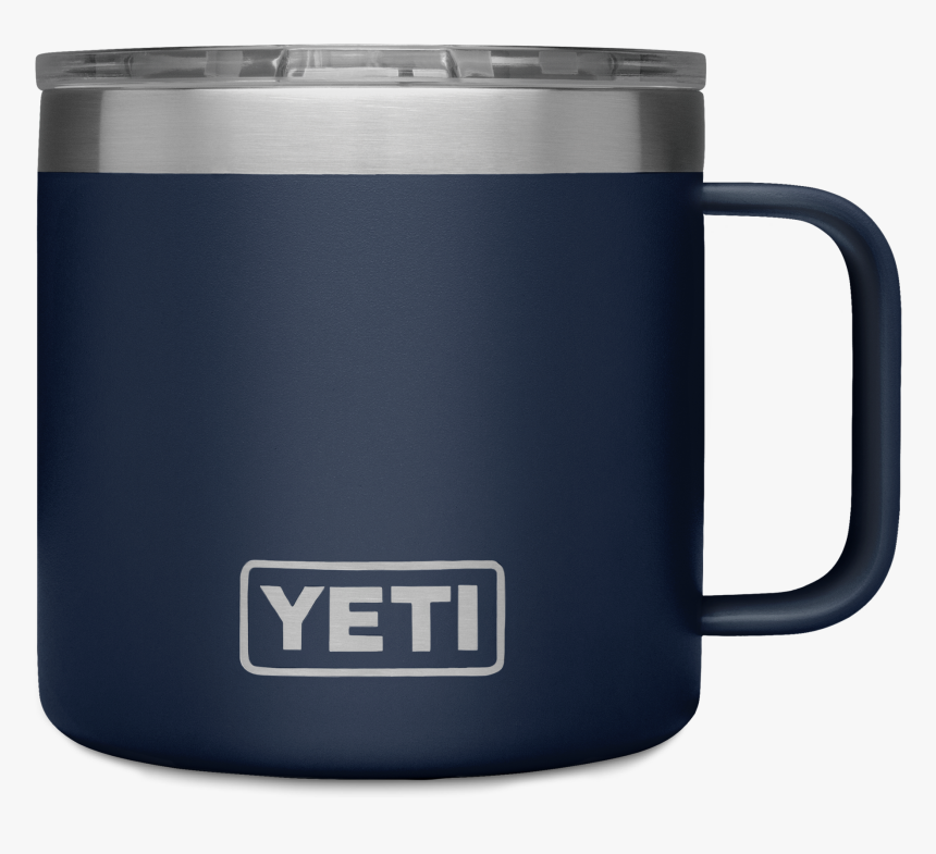 Navy Rambler 14oz - Yeti Rambler Mug Navy, HD Png Download