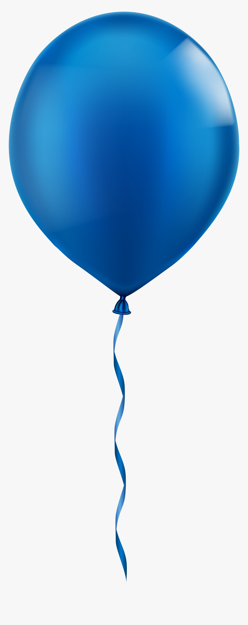 Clip Art Blue Balloons Clipart - Blue Transparent Background Balloons Png, Png Download
