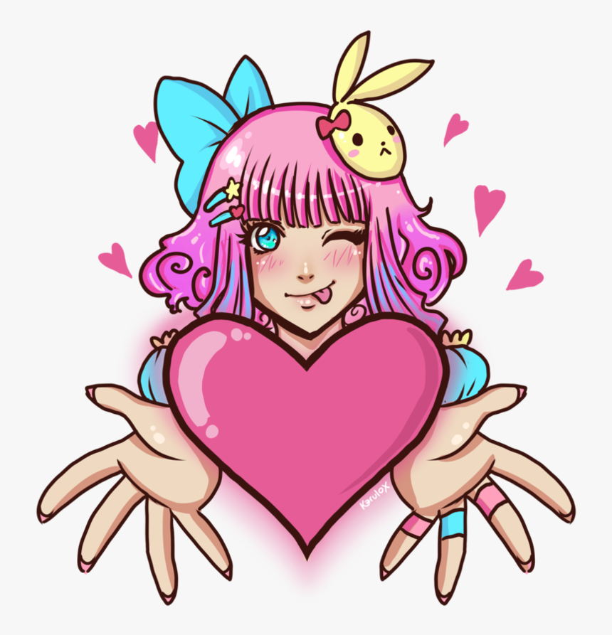 Transparent Kawaii Heart Png - Stickers Do Smite, Png Download