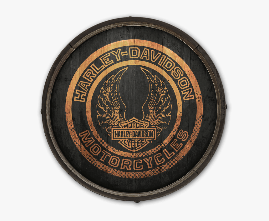 Harley Davidson Round Wood Plaques, HD Png Download