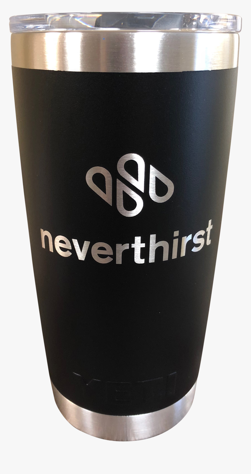 20 Oz Black Yeti Tumbler - Pint Glass, HD Png Download