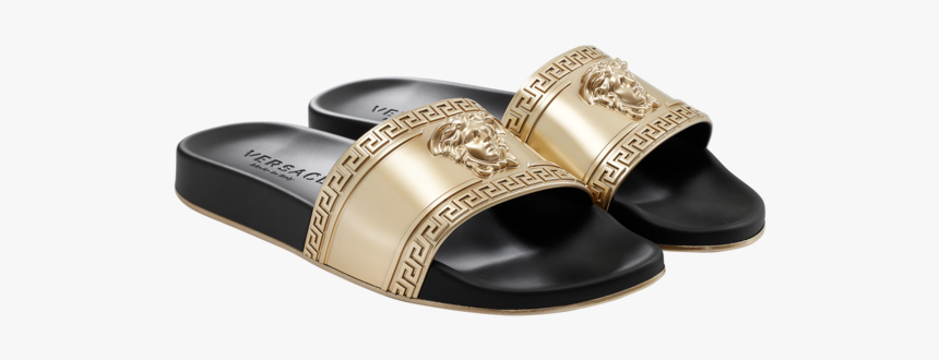 Versace Slides Medusa, HD Png Download