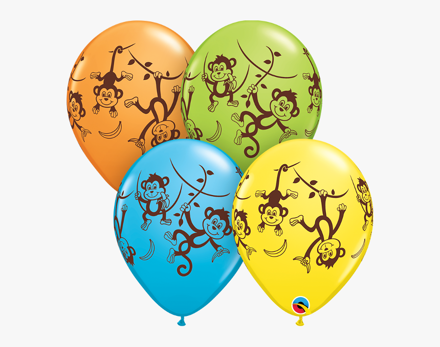 Ballonnen Met Aapjes, HD Png Download