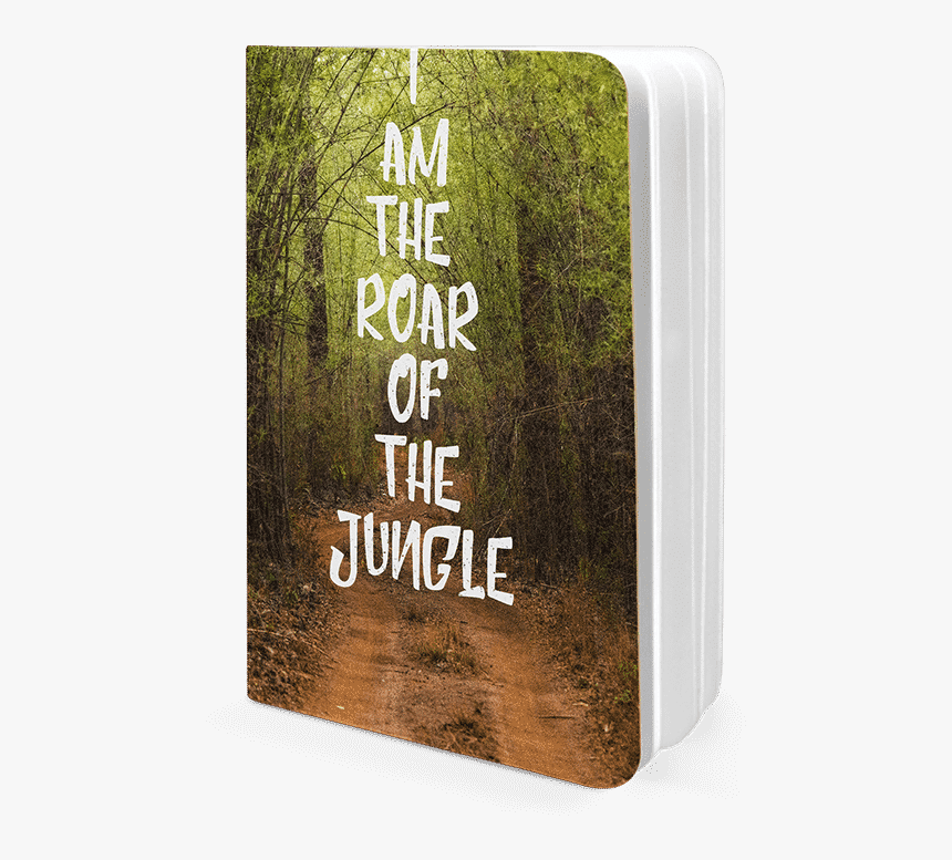 Dailyobjects Roar Of The Jungle A5 Notebook Plain Buy - Book Cover, HD Png Download