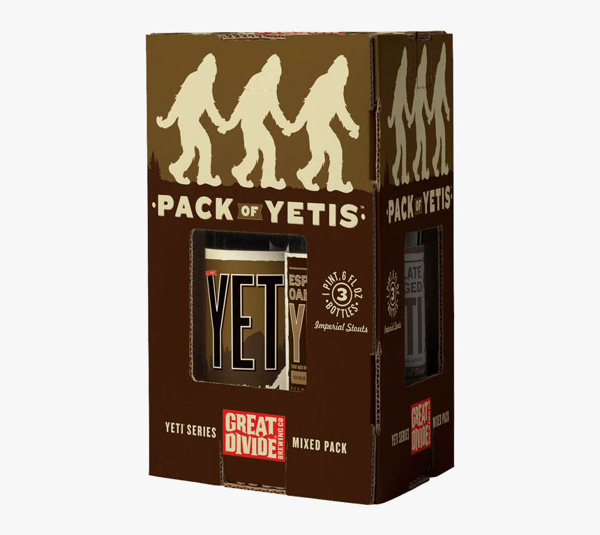 Great Divide Pack Of Yetis - Great Divide Barrel Aged Gift Pack, HD Png Download