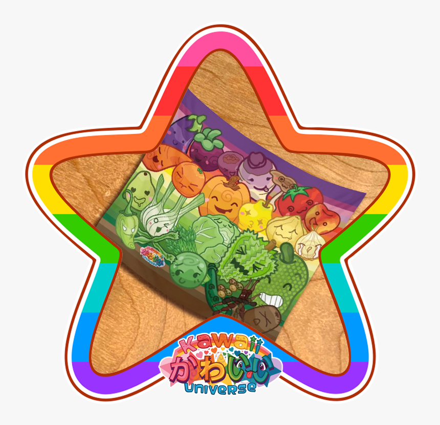 Cute Fruits N Veggies Designer Decorative Cloth, HD Png Download