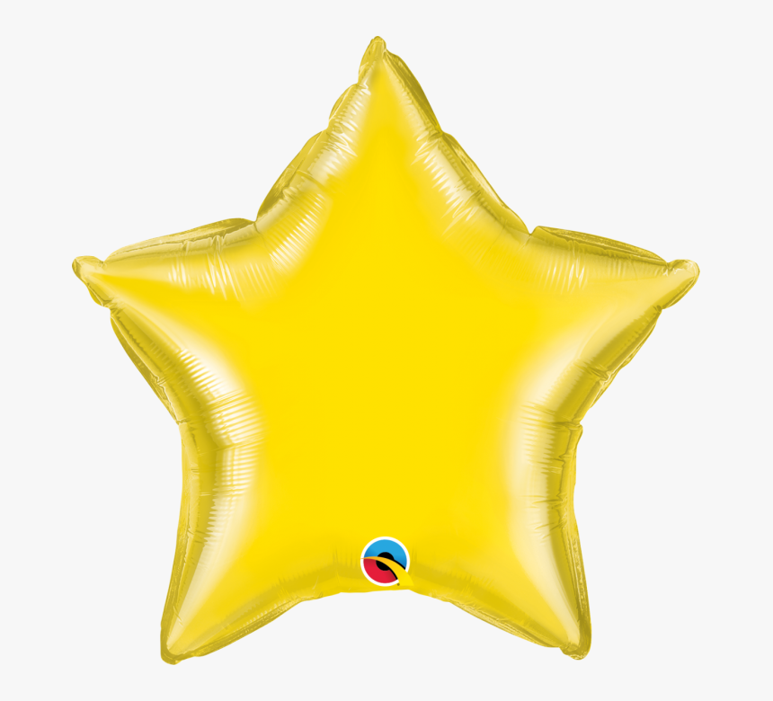 Yellow Star Balloons Png Transparent, Png Download
