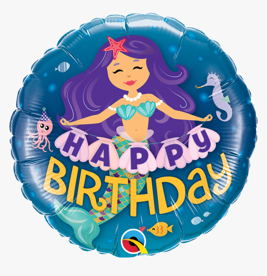 Mermaid Balloons Qualatex, HD Png Download