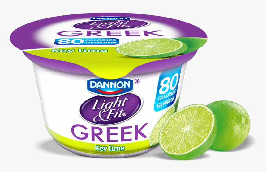 Key Lime Greek Yogurt - Dannon Light And Fit Greek Yogurt, HD Png Download