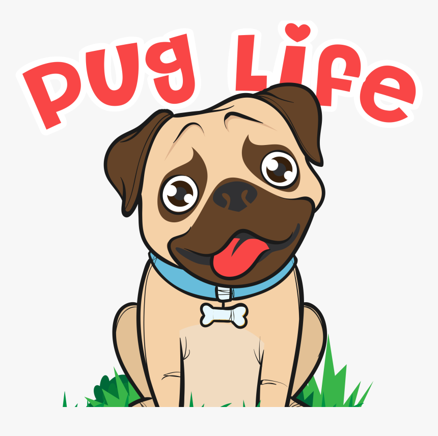 Pug Life - Pug, HD Png Download