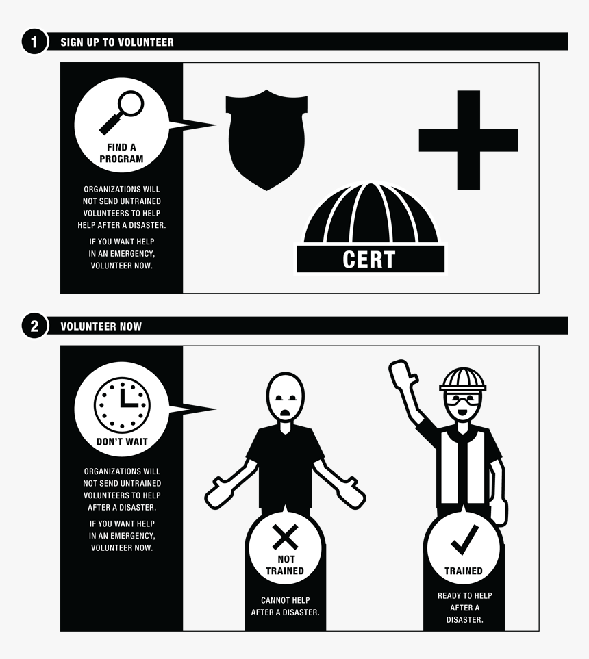 Become A Volunteer In Your Community, HD Png Download