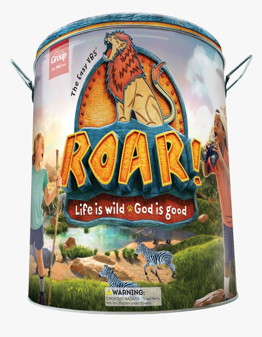Roar Vbs Starter Kit - Roar Life Is Wild God Is Good, HD Png Download