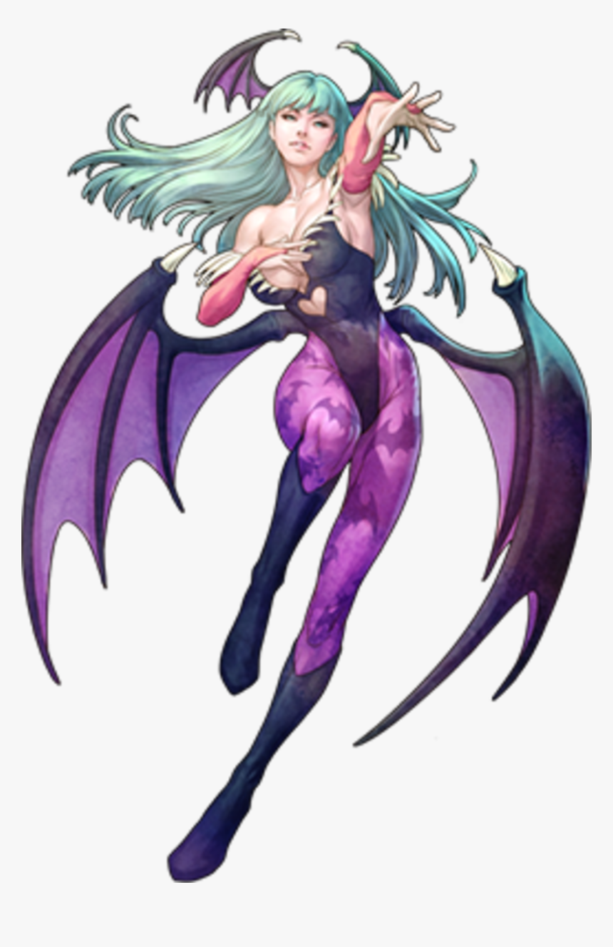 Morrigan - Morrigan Darkstalkers, HD Png Download