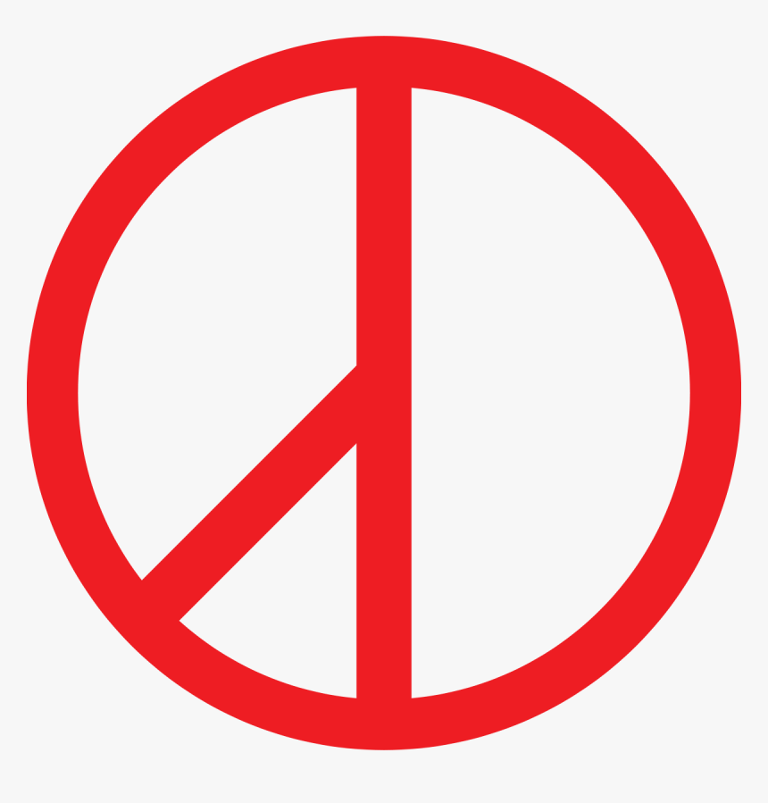Simple Peace Symbol Tattoo, HD Png Download