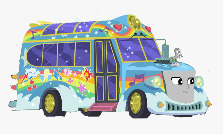 Equestria Girls Tour Bus, HD Png Download