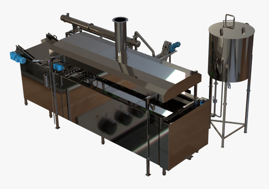 Kettle Chips Batch Fryer 1 - Machine Tool, HD Png Download