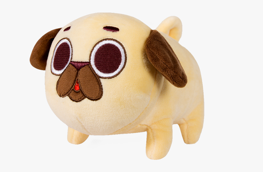 Puglie Pug Plush, HD Png Download