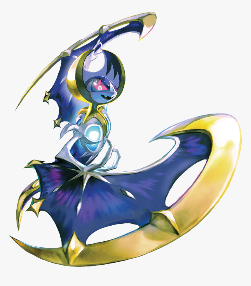 Lunala Artwork - Lunala Png, Transparent Png