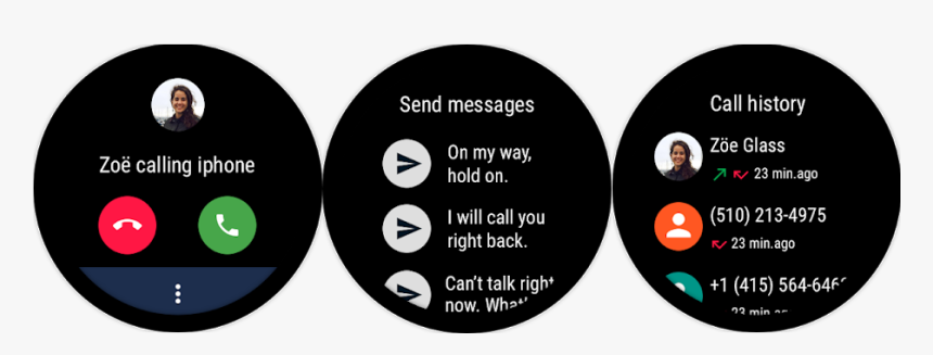 Sent Text Wear Os, HD Png Download