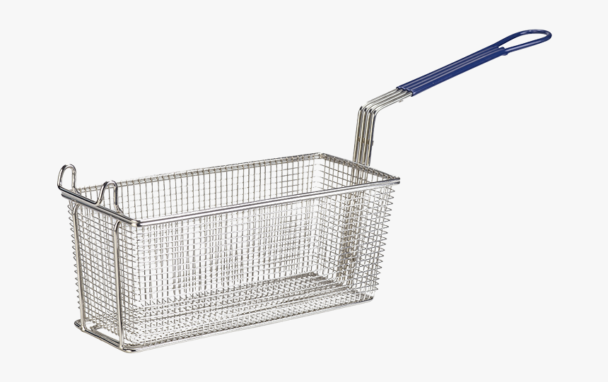 Square Fryer Basket Sp-f032 - Green Handle Fry Basket, HD Png Download