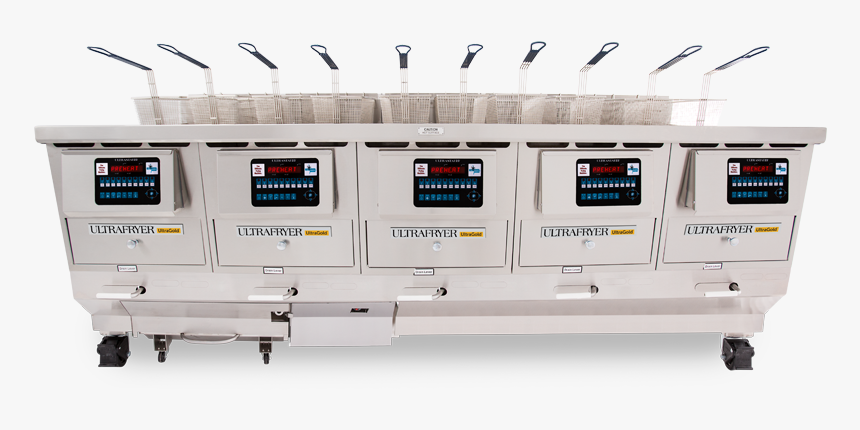 E17-14 Five Vat Restaurant Electric Deep Fryer With - Electronics, HD Png Download