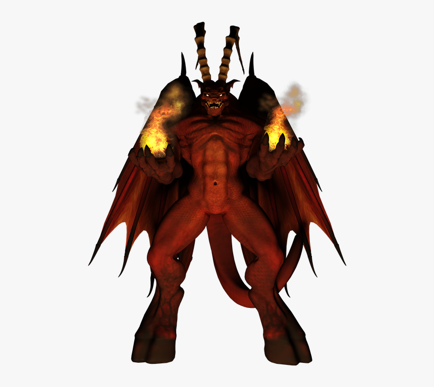 Demonio, Fuego, Mal, Fantasía, Llama, Caliente - Daemon, HD Png Download