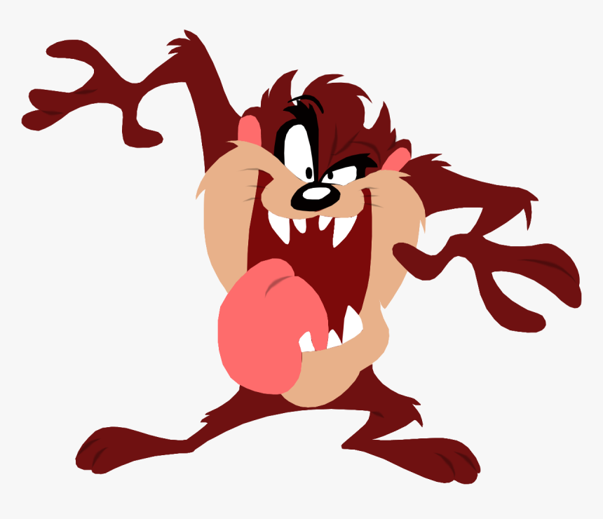 Demonio De Tasmania Png Tasmanian Devil - Demonio De Tasmania Dibujo, Transparent Png