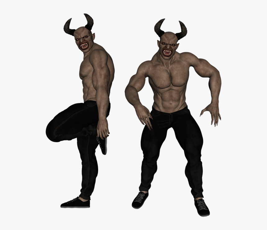 Demonio, Fantasía, Halloween, Monstruo, Horror - Fantasia Demonio, HD Png Download