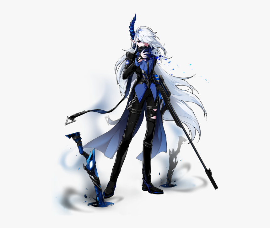 Dmoportrait - Ciel Demonio Elsword, HD Png Download