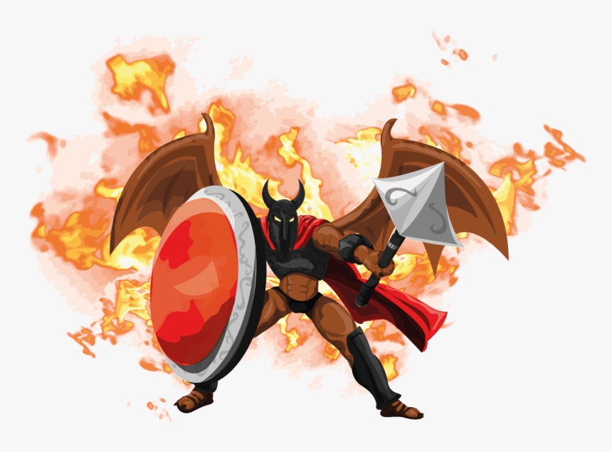 Demonio Guerrero - Illustration, HD Png Download