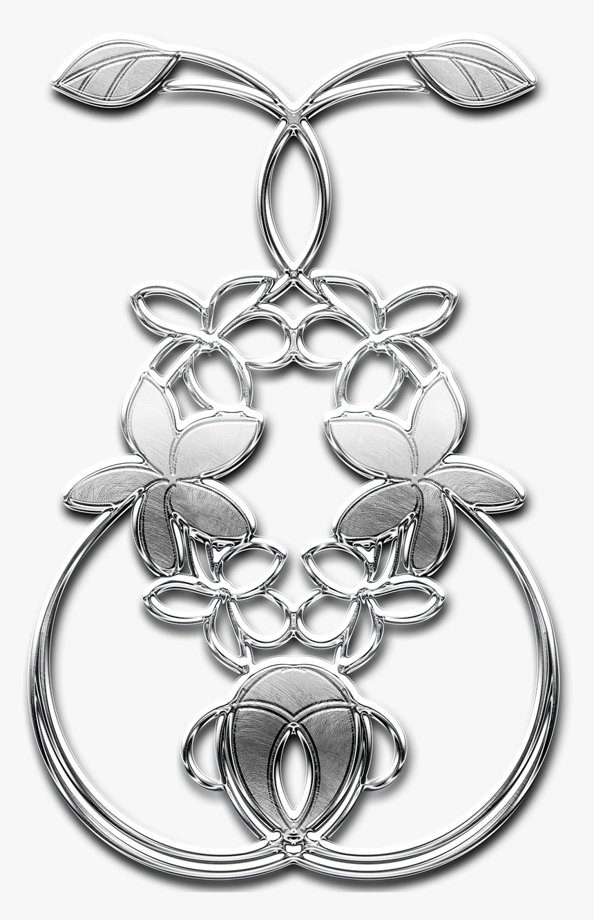 Brooch Metal Silver Free Picture - Brooch, HD Png Download