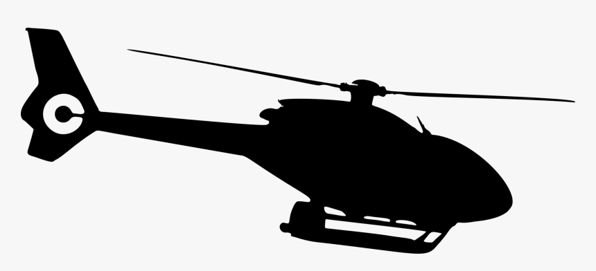Clip Art Military Helicopter Sikorsky Uh - Helicopter Silhouette, HD Png Download