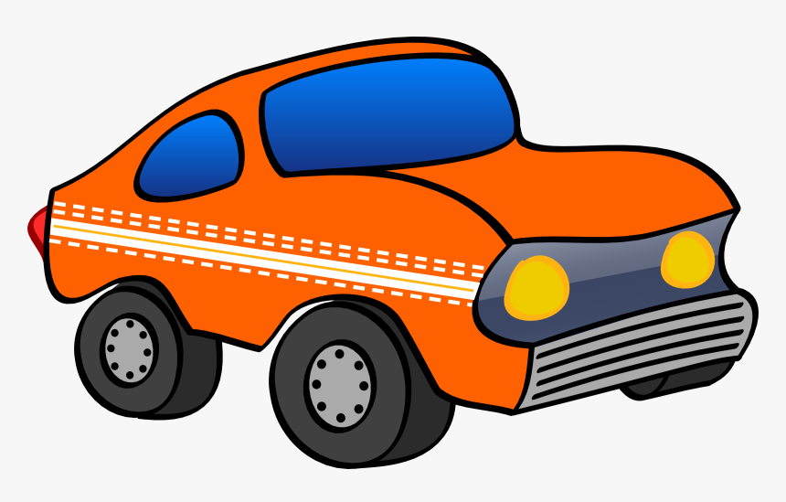 Orange Funny Car Clip Arts - Hot Wheels Cars Clipart, HD Png Download