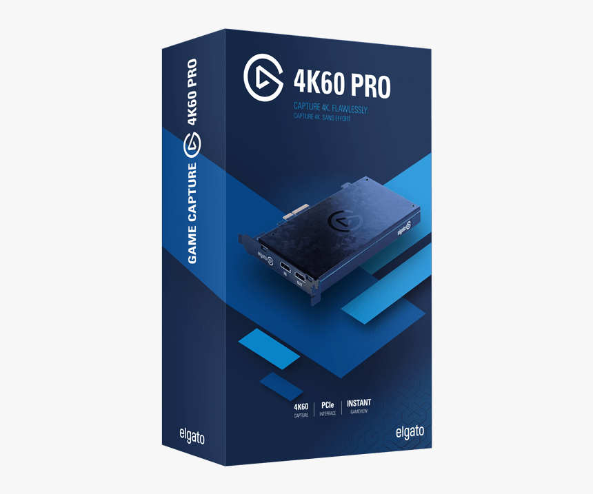 Elgato Game Capture Card 4k60 Pro - Elgato Game Capture 4k60 Pro, HD Png Download