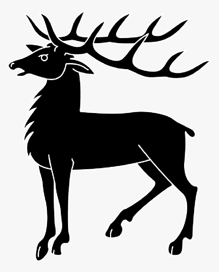 Transparent Deer Antler Clip Art - Easy Coat Of Arms, HD Png Download
