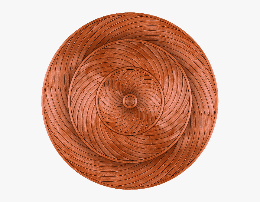 Carved Wood Circles Png, Transparent Png