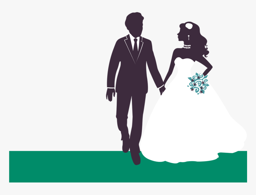 Bride And Groom - Marriage Couples Image Png, Transparent Png