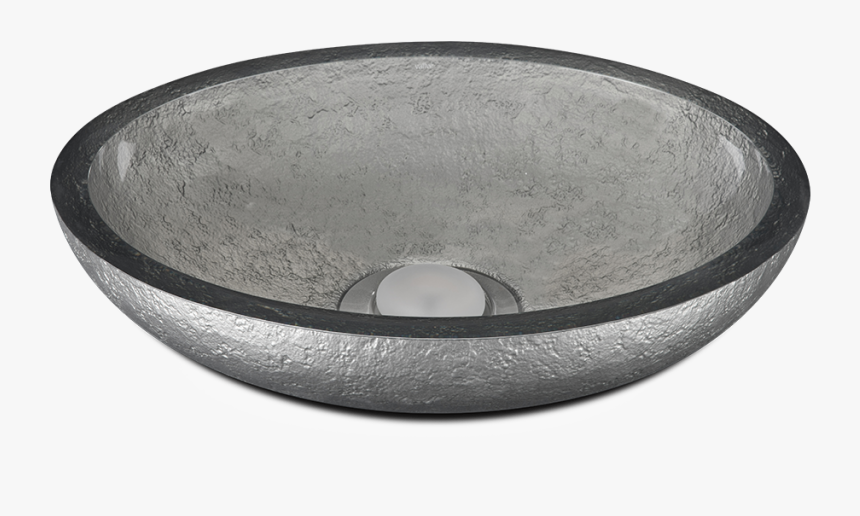 Oval Washbasin With Platinum External Texture - Bathroom Sink, HD Png Download