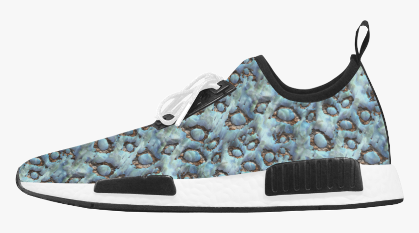 Metallic Craters Abstract Texture Men’s Draco Running - Shoe, HD Png Download