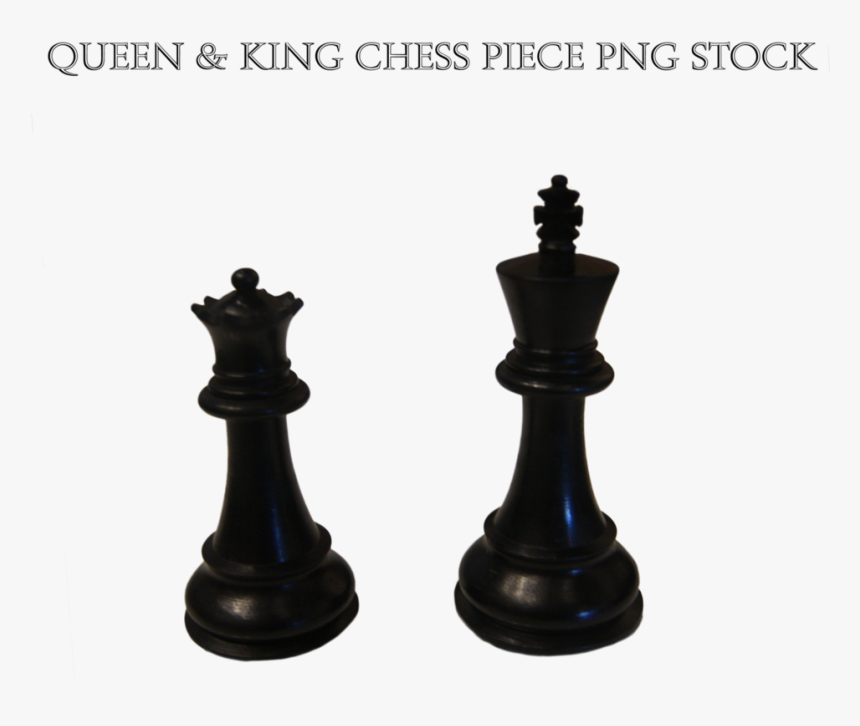 Queen Chess Piece Png - Black King And Queen Chess Pieces, Transparent Png