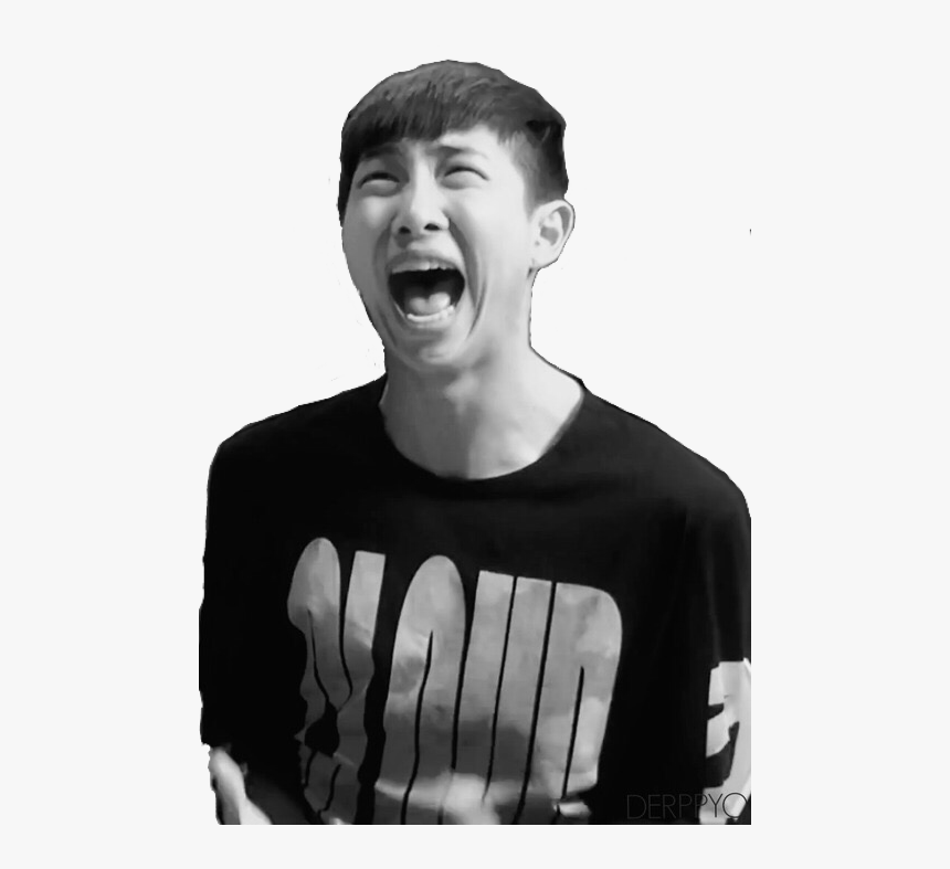 Tumblr Transparent Namjoon Png Tumblr Transparent Bts - Rap Monster Bts Funny, Png Download