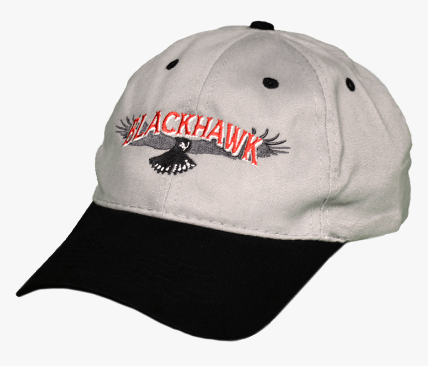 Blackhawk Grey And Black Hat 
 Title Blackhawk Grey - Baseball Cap, HD Png Download