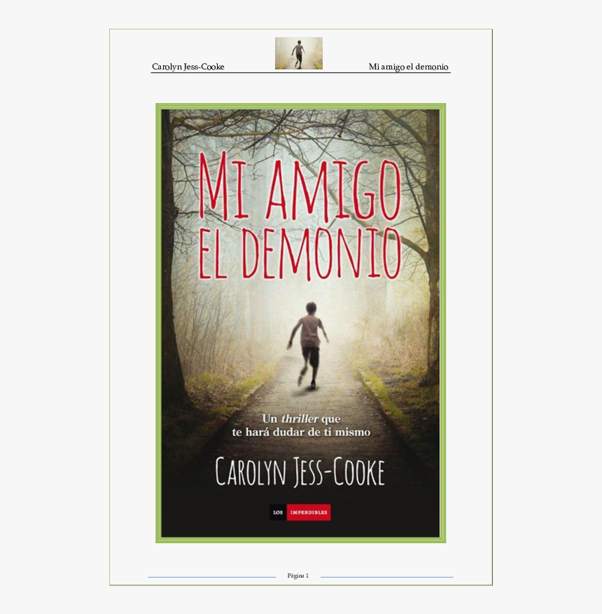 Mi Amigo El Demonio Libro, HD Png Download