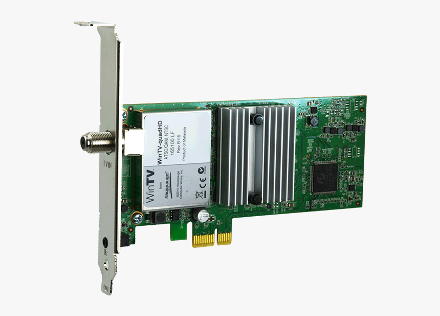 Hauppauge Wintv Quadhd Pci Express Tv Tuner Card 1609, HD Png Download