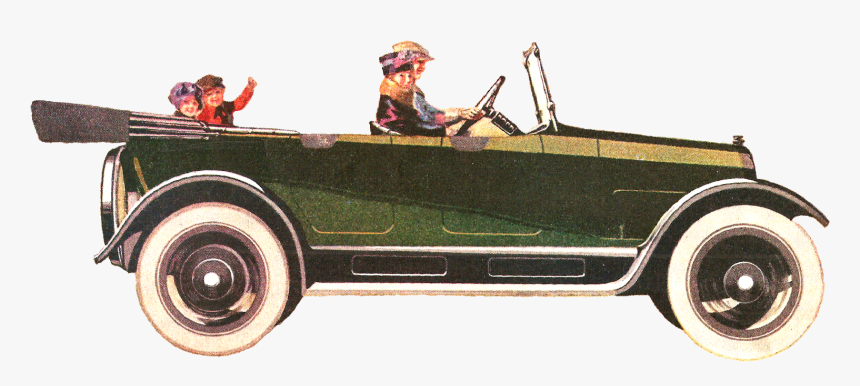 Classic Cars Illustrations, HD Png Download