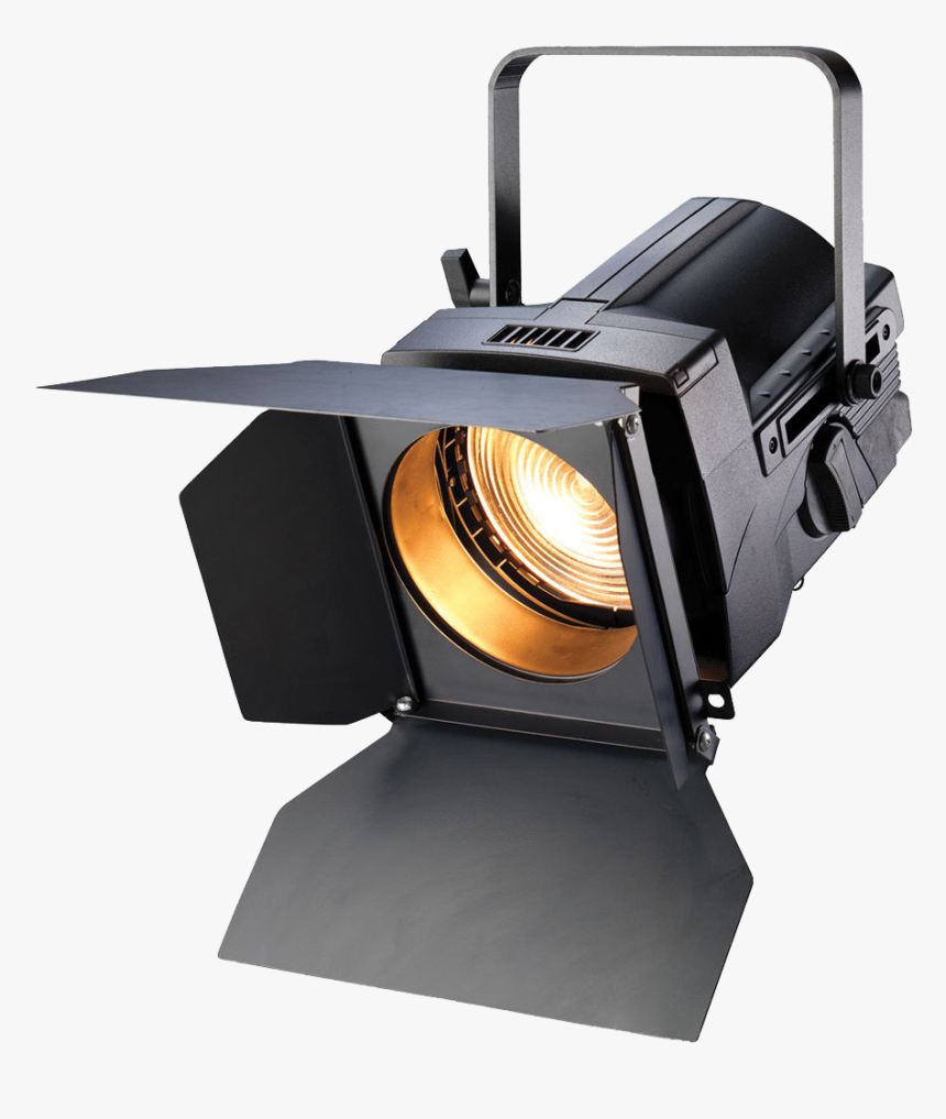Source Four Fresnel - Fresnel Light With Barn Doors, HD Png Download