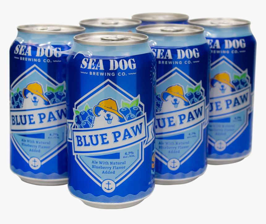 Seadog Bluepaw 6pk - Caffeinated Drink, HD Png Download