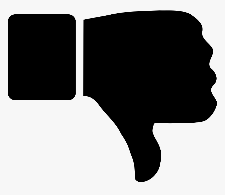 Thumbs Down Icon Png - Thumb Down, Transparent Png