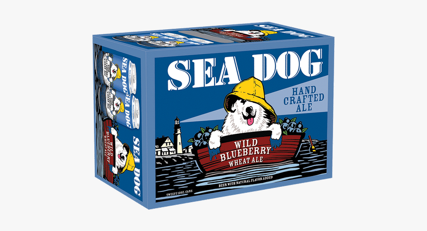 Sea Dog Blue Paw Wheat Ale - Sea Dog Wild Blueberry, HD Png Download